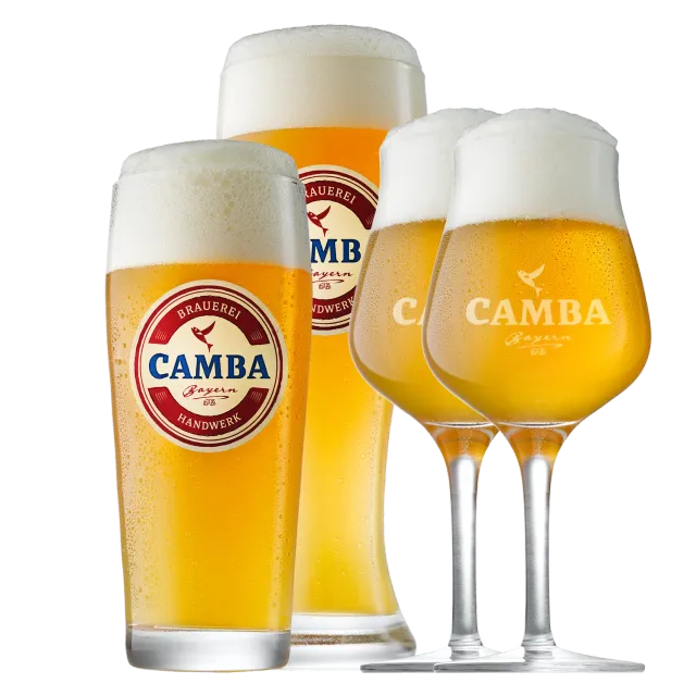 Camba Gläsermix 4er Pack Sensorik Willi Weißbier