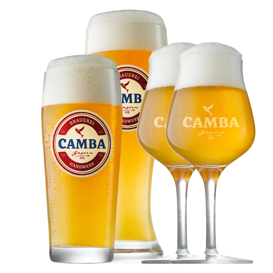 Camba Gläsermix 4er Pack Sensorik Willi Weißbier