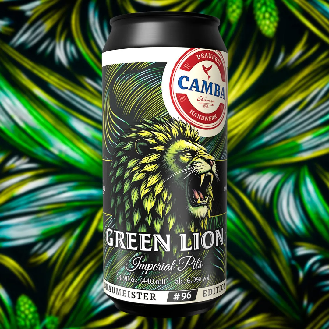 Camba Braumeister Edition 96 Green Lion Pils Dose