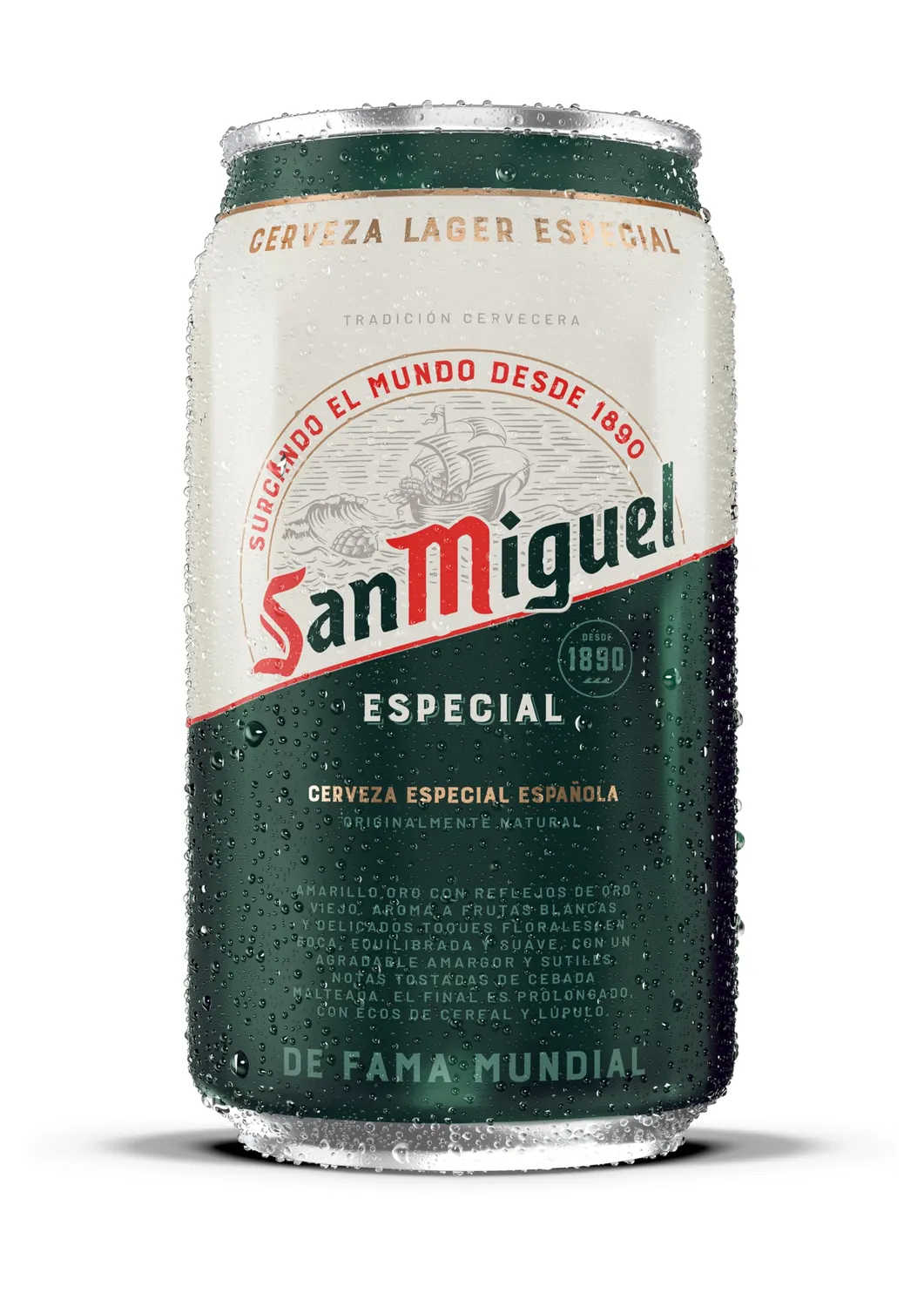 San Miguel Especial Lager Bier 24x0,33l Dose frisch