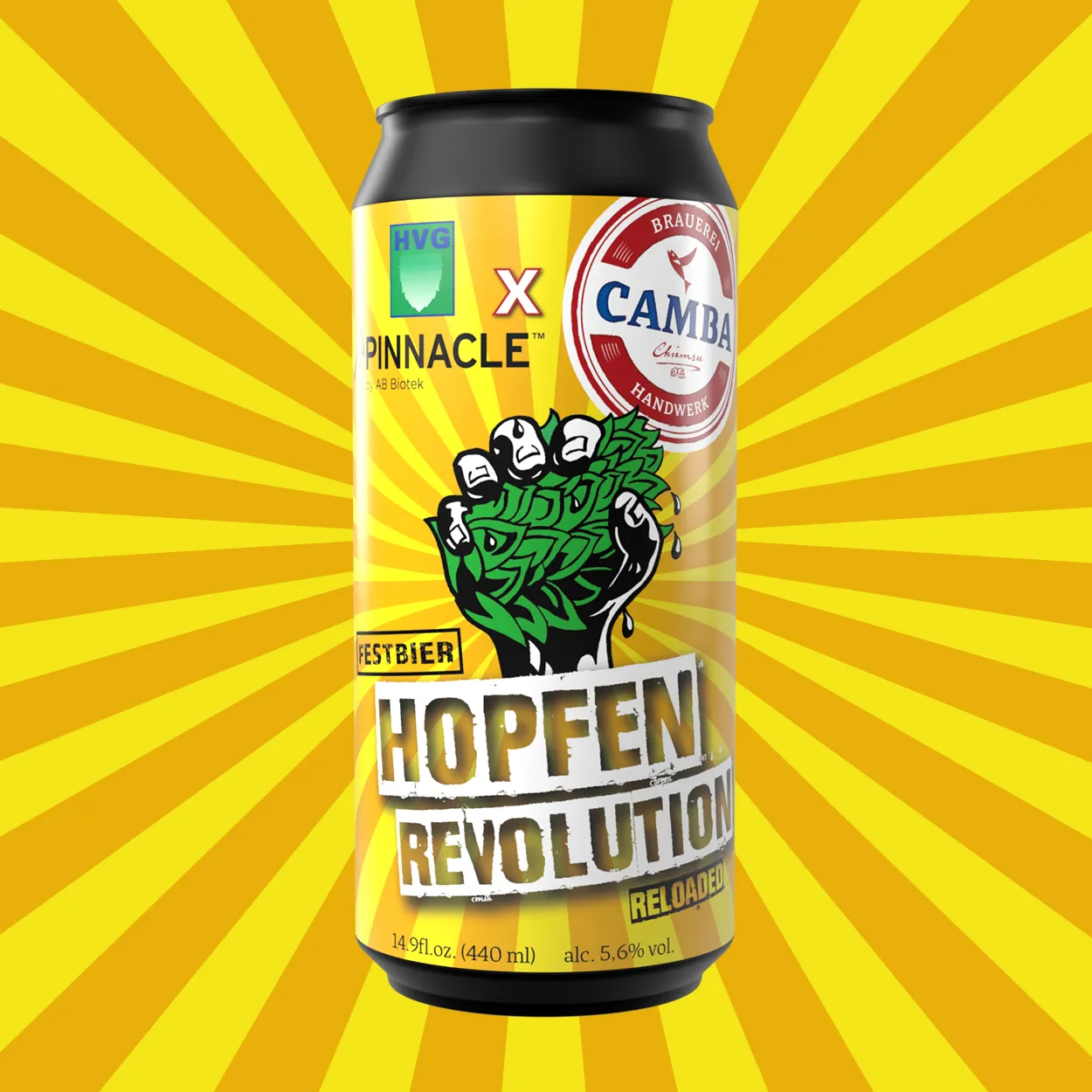 Camba Hopfenrevolution Reloaded Festbier Dose mild