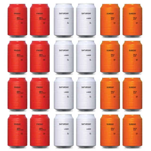 And Union Weekend Pack Bier Mix 24x330ml IPA Pale Ale
