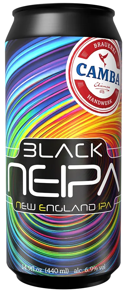 Camba Black NEIPA IPA Dose November 2026 röstig