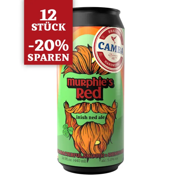 Camba Murphie's Red Irish Red Ale Dose 12x0,44 L