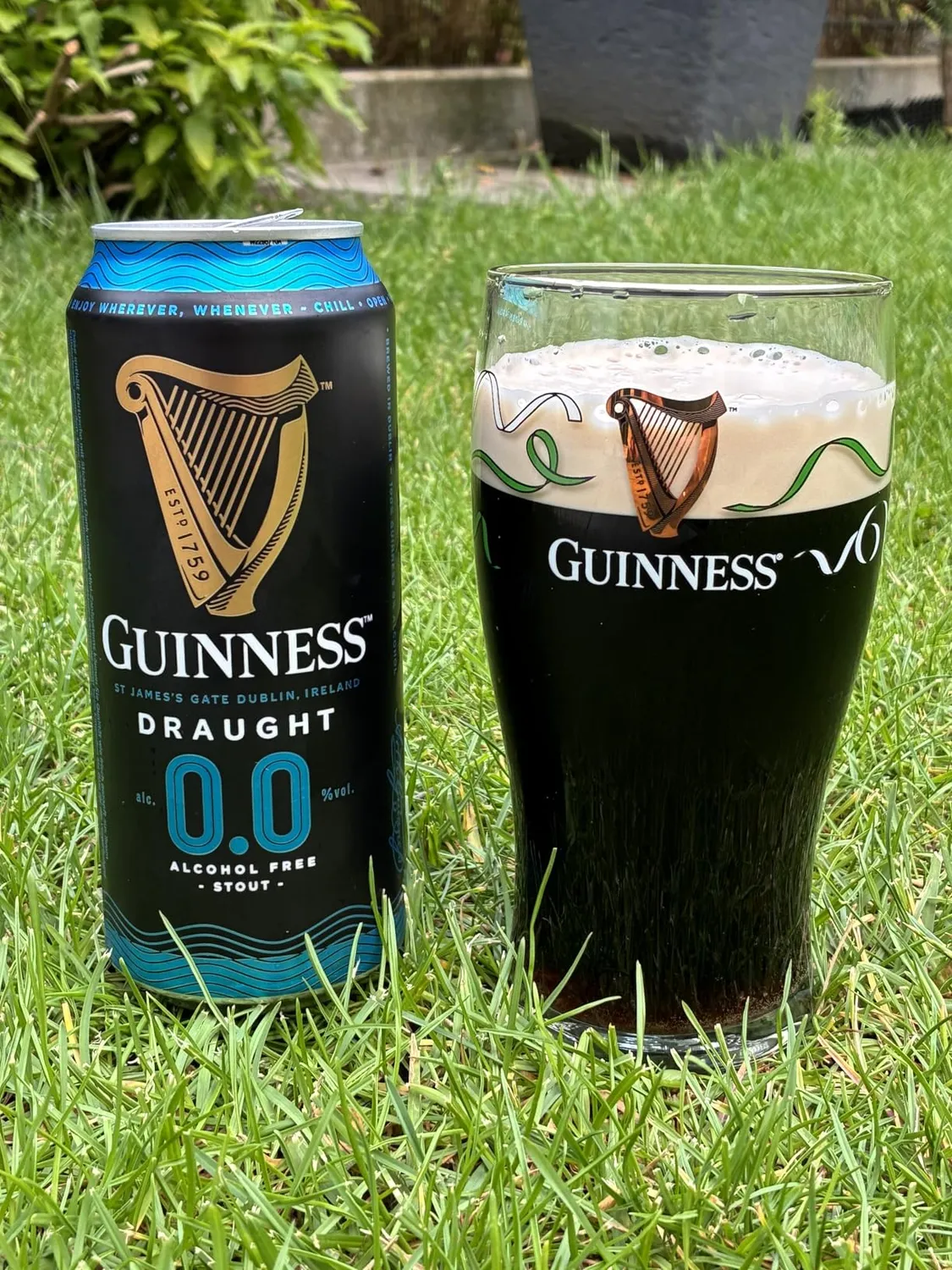 Guinness Draught 0.0 Stout Alkoholfrei 24x0,44l Dose cremig