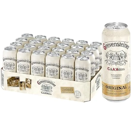 Grevensteiner Original Landbier Dose 24x0,5l naturtrüb