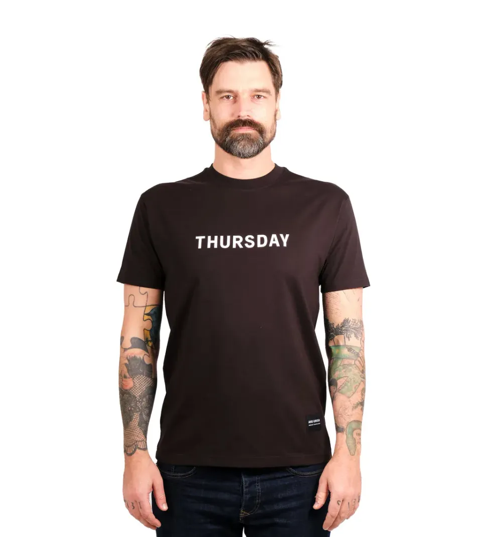 And Union Thursday T-Shirt Baumwolle Siebdruck
