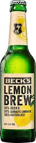 Beck's Lemon Brew Radler 24x0,33l Kasten Zitrone