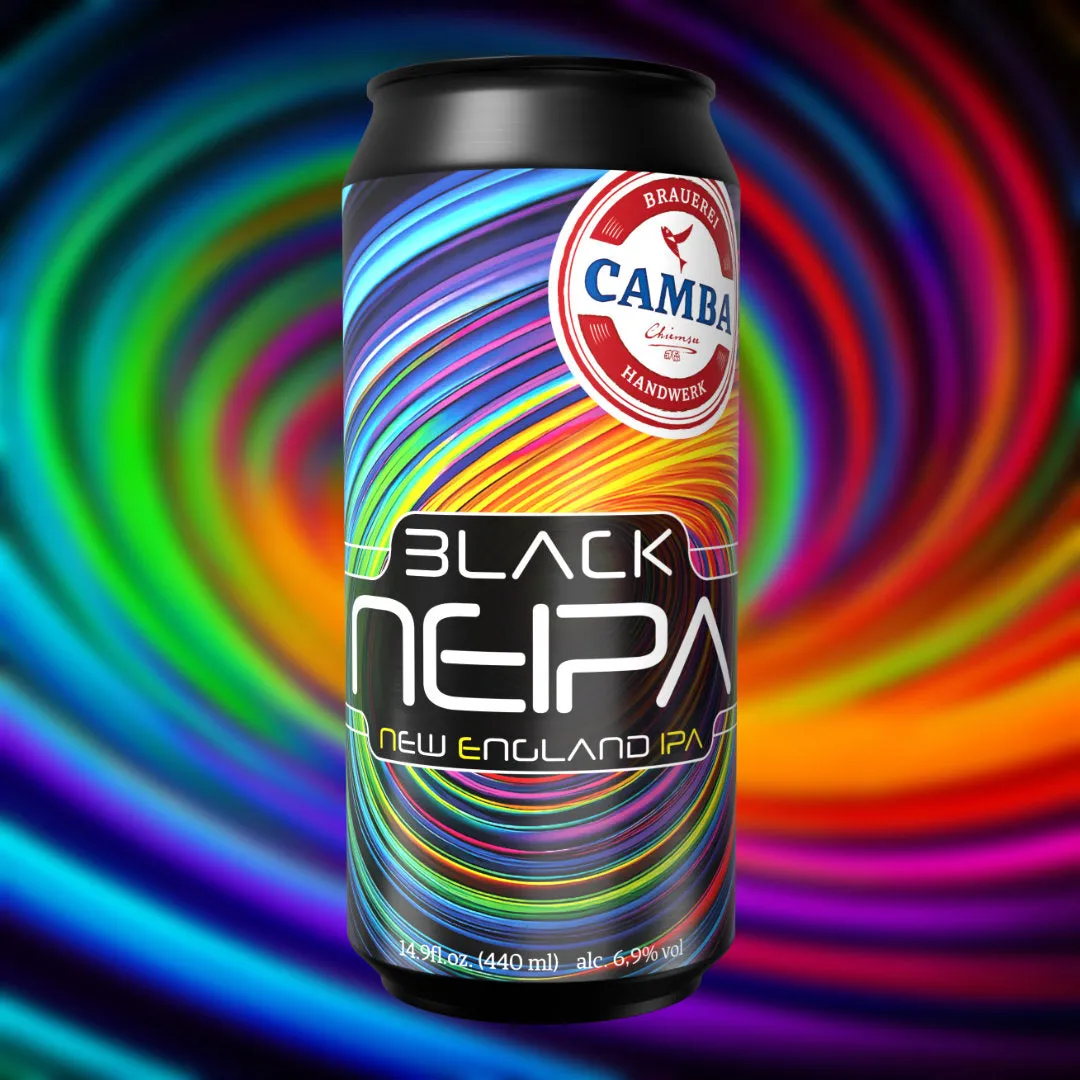 Camba Black NEIPA IPA Dose November 2026 röstig