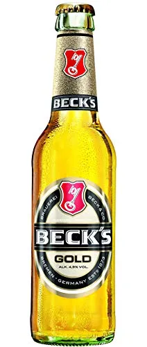 Beck's Gold Lager Bier 24x0,33l Kasten mild