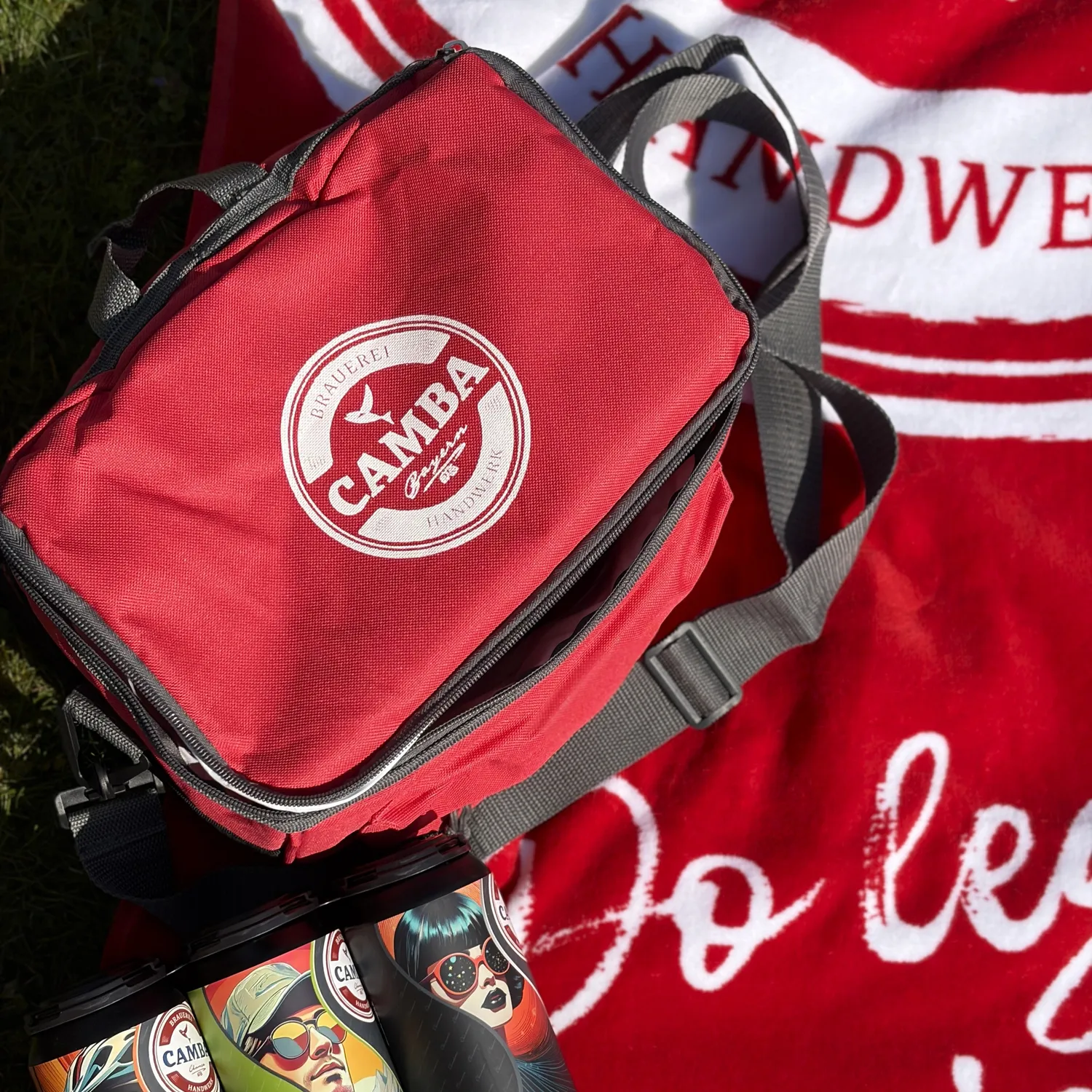 Camba Kühltasche isoliert mit Fronttasche