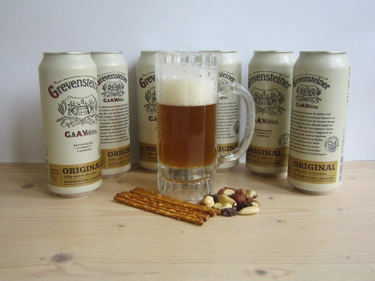 Grevensteiner Original Landbier Dose 24x0,5l naturtrüb