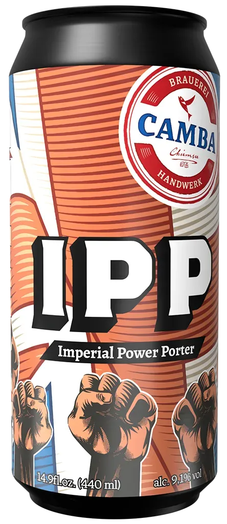 Camba Limited Edition IPP Imperial Power Porter Bier Dose malzig