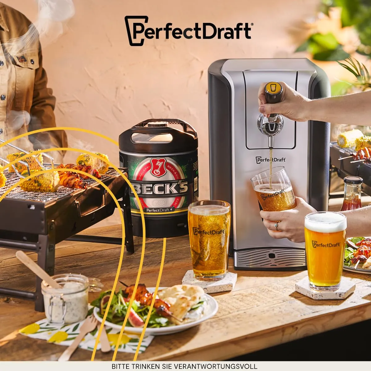 Beck's PerfectDraft Pils Fassbier 6l herb