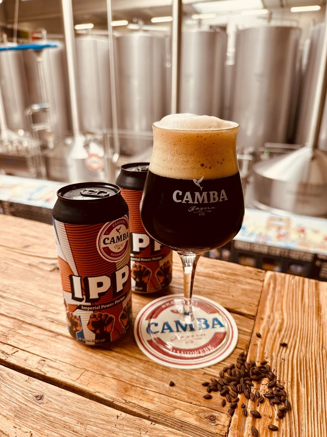 Camba Limited Edition IPP Imperial Power Porter Bier Dose malzig