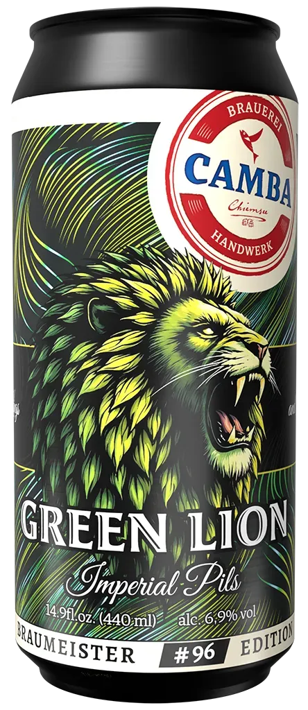 Camba Braumeister Edition 96 Green Lion Pils Dose