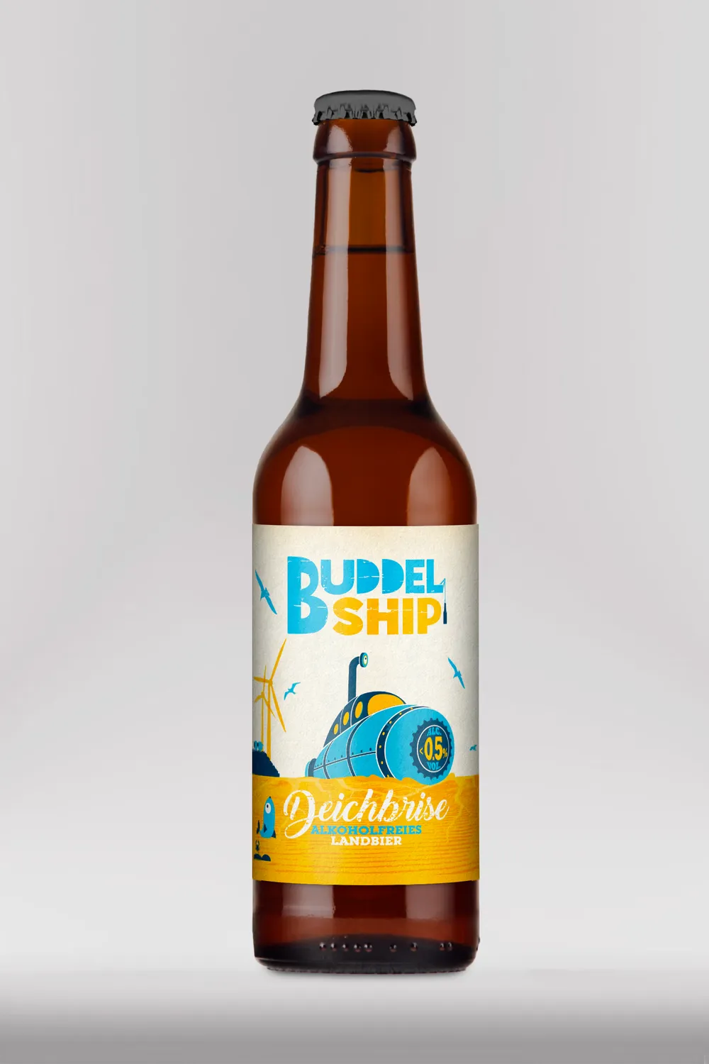 Buddelship Flaschenkind Box Bierpaket 12 Flaschen gemischt