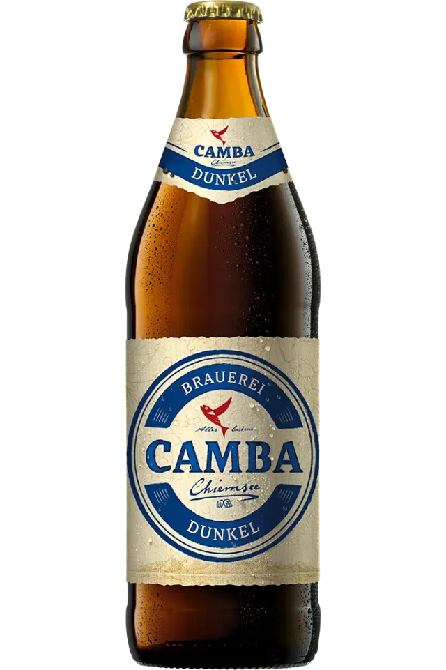 Camba Dunkel Dunkles Bier Flasche malzig