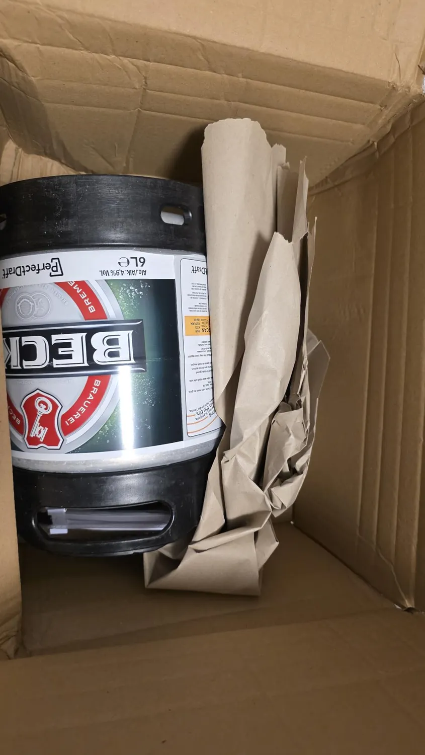 Beck's PerfectDraft Pils Fassbier 6l herb