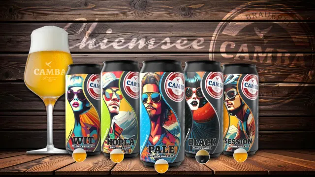 Camba Chiemsee Edition Probierbox Bier 12 Dosen herb-frisch