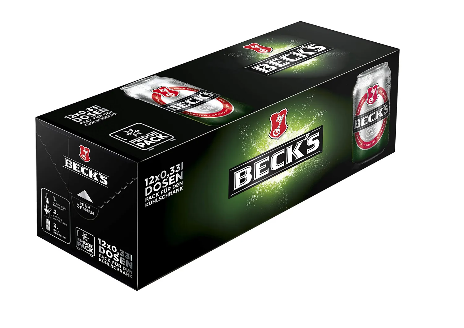 Beck's Pils Dosenbier 24x0,33l frisch