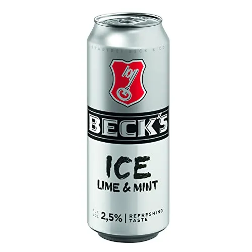 Beck's Ice Lime & Mint Dosenbier 24x0,5l fruchtig-leicht