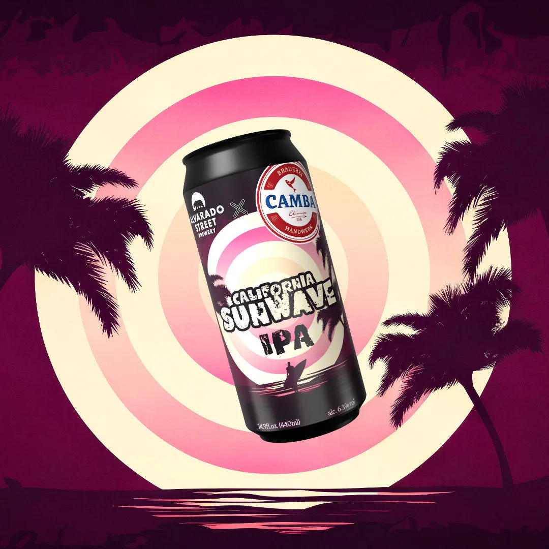 Camba California Sunwave IPA Bier Dose Zitrus