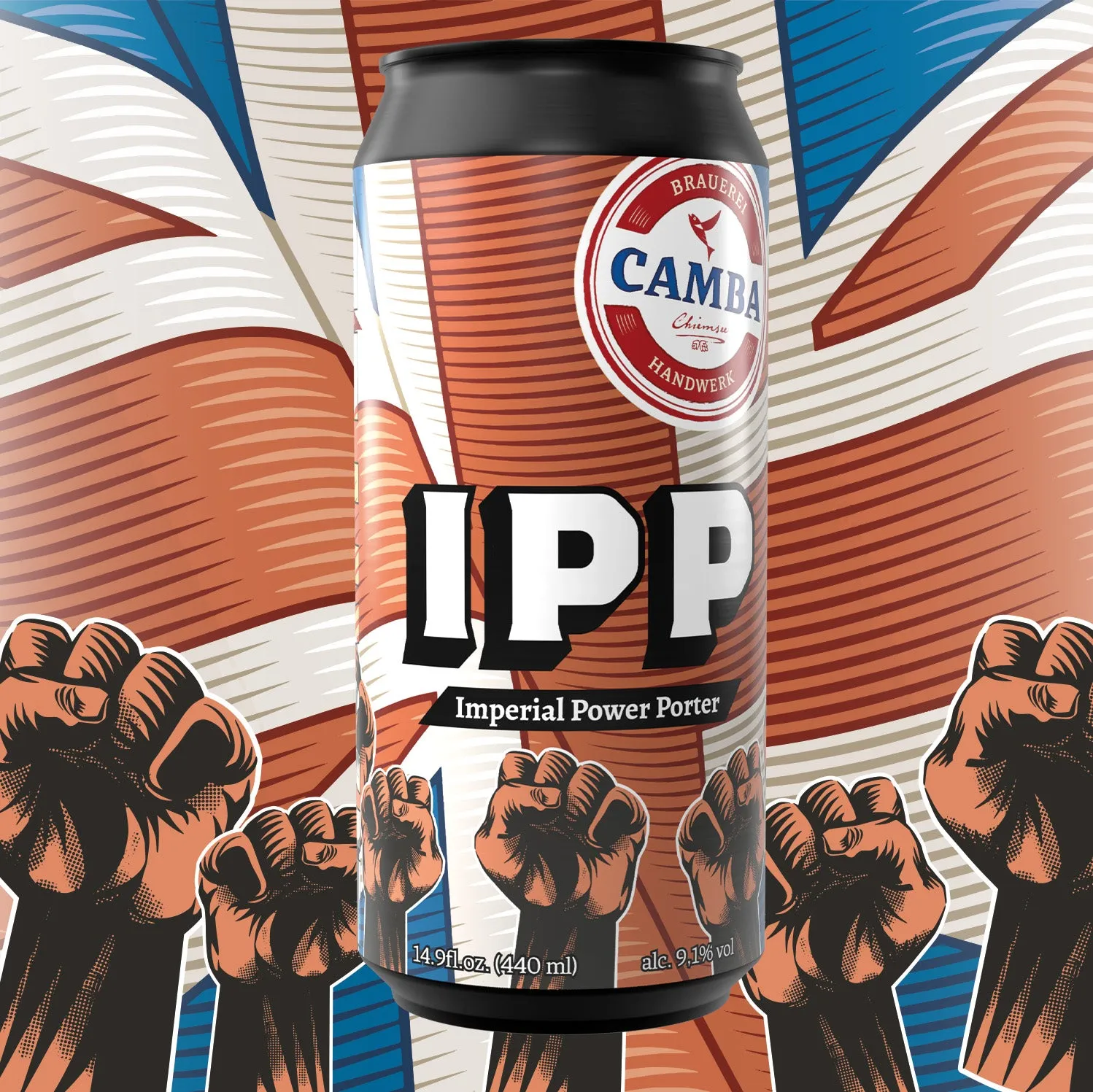 Camba Limited Edition IPP Imperial Power Porter Bier Dose malzig