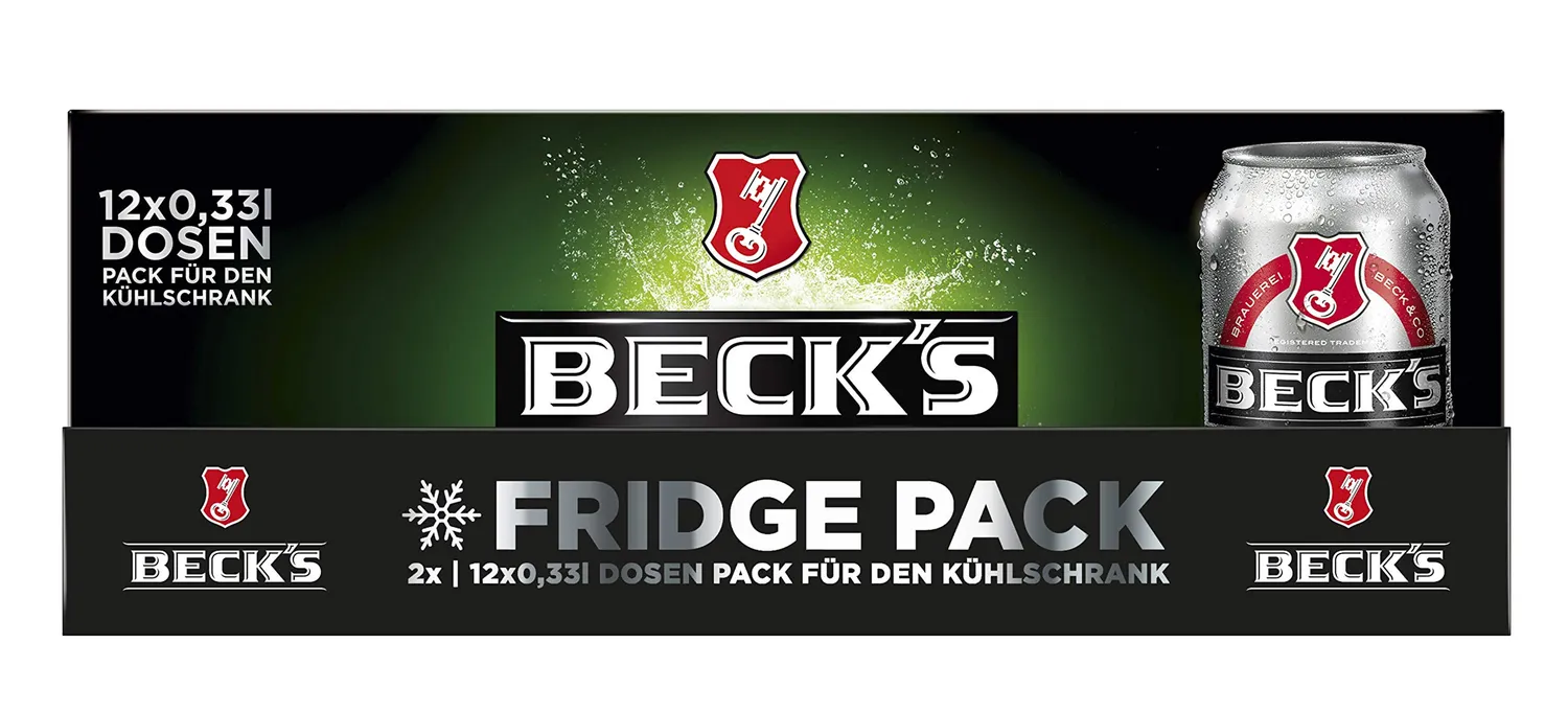 Beck's Pils Dosenbier 24x0,33l frisch