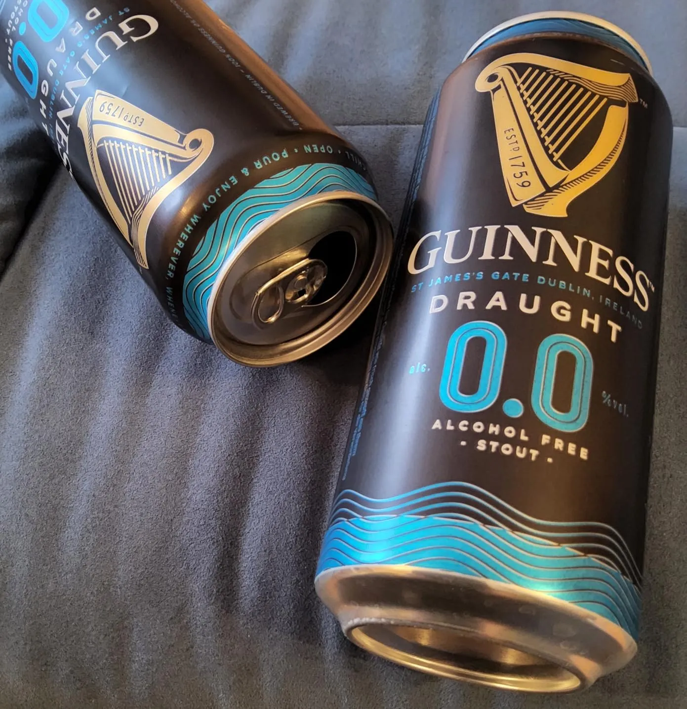 Guinness Draught 0.0 Stout Alkoholfrei 24x0,44l Dose cremig