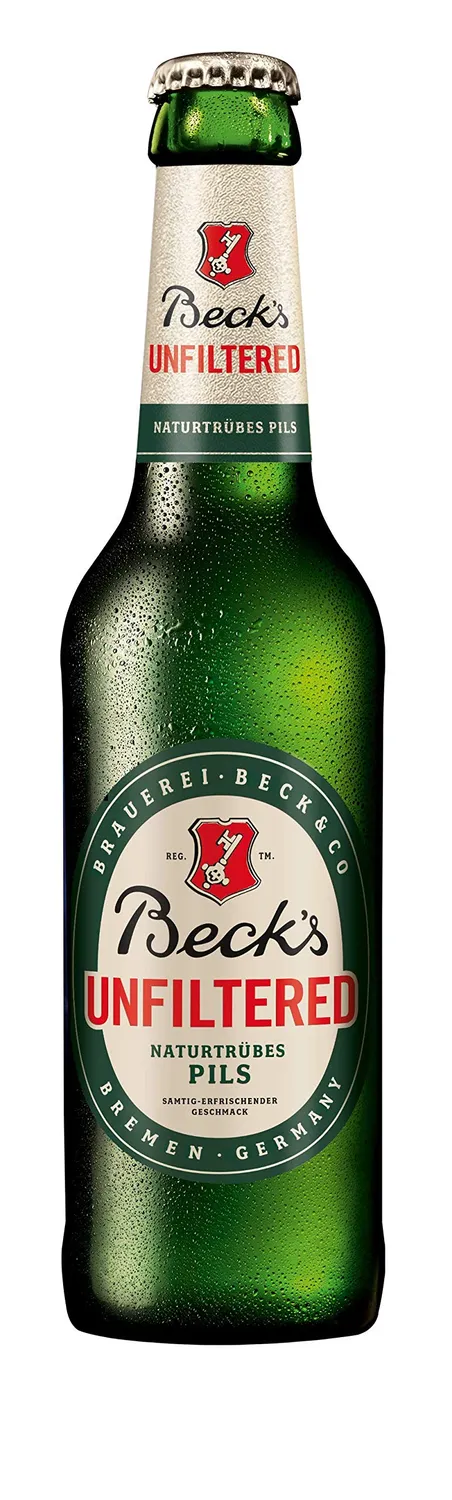 Beck's Unfiltered Pils Flaschenbier 24x0,33l naturtrüb