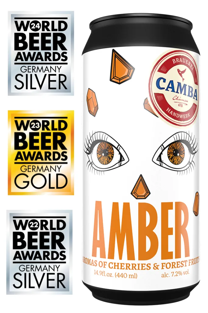 Camba Amber Amber Ale Bier Dose Kirsche