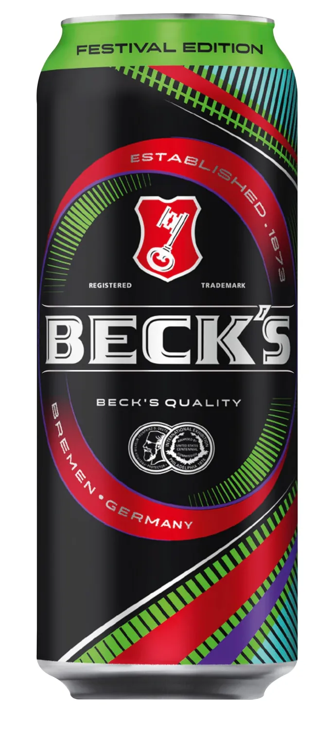 Beck's Pils Festival Edition Dosenbier 24x0,5l herb