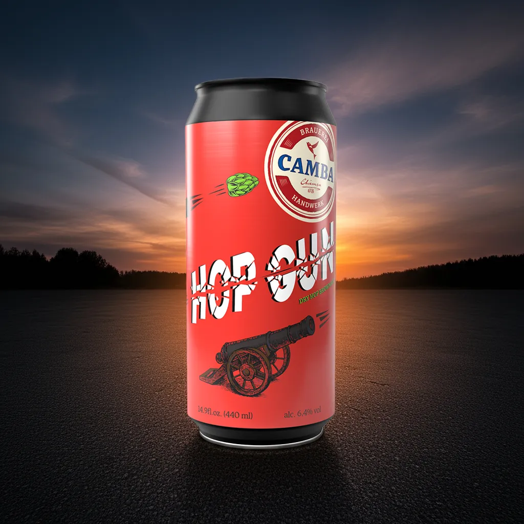 Camba Hop Gun Brown Ale Dose September 2026 fruchtig