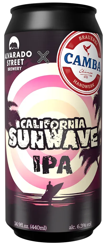 Camba California Sunwave IPA Bier Dose Zitrus