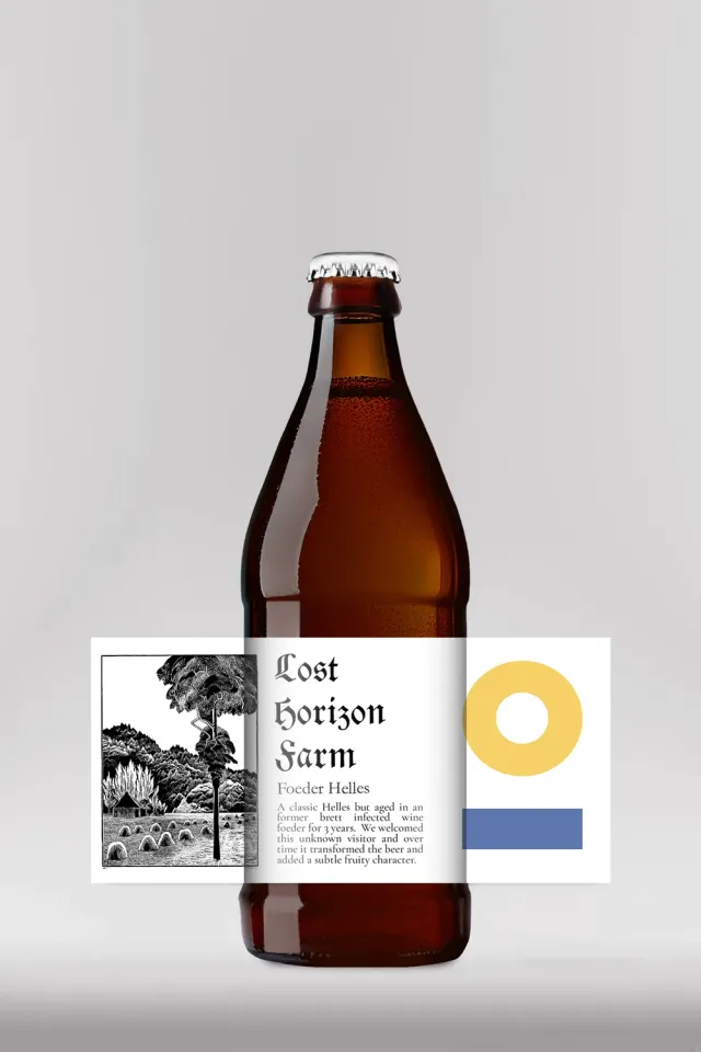 Buddelship Foeder Helles Bier 500ml Flasche malzig