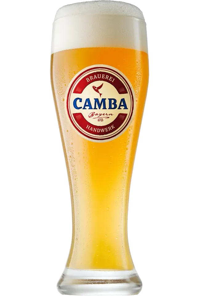 Camba Weißbier Glas 0,5L Original Glas 4er-Set