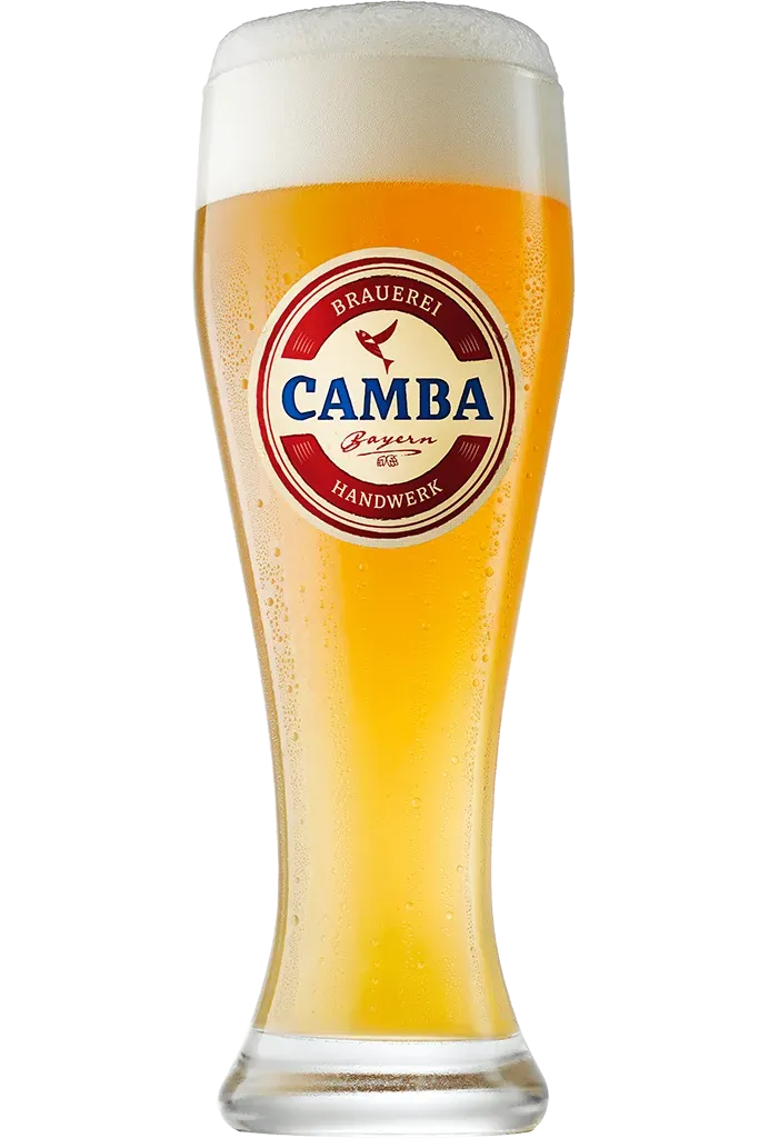 Camba Weißbier Glas 0,5L Original Glas 4er-Set