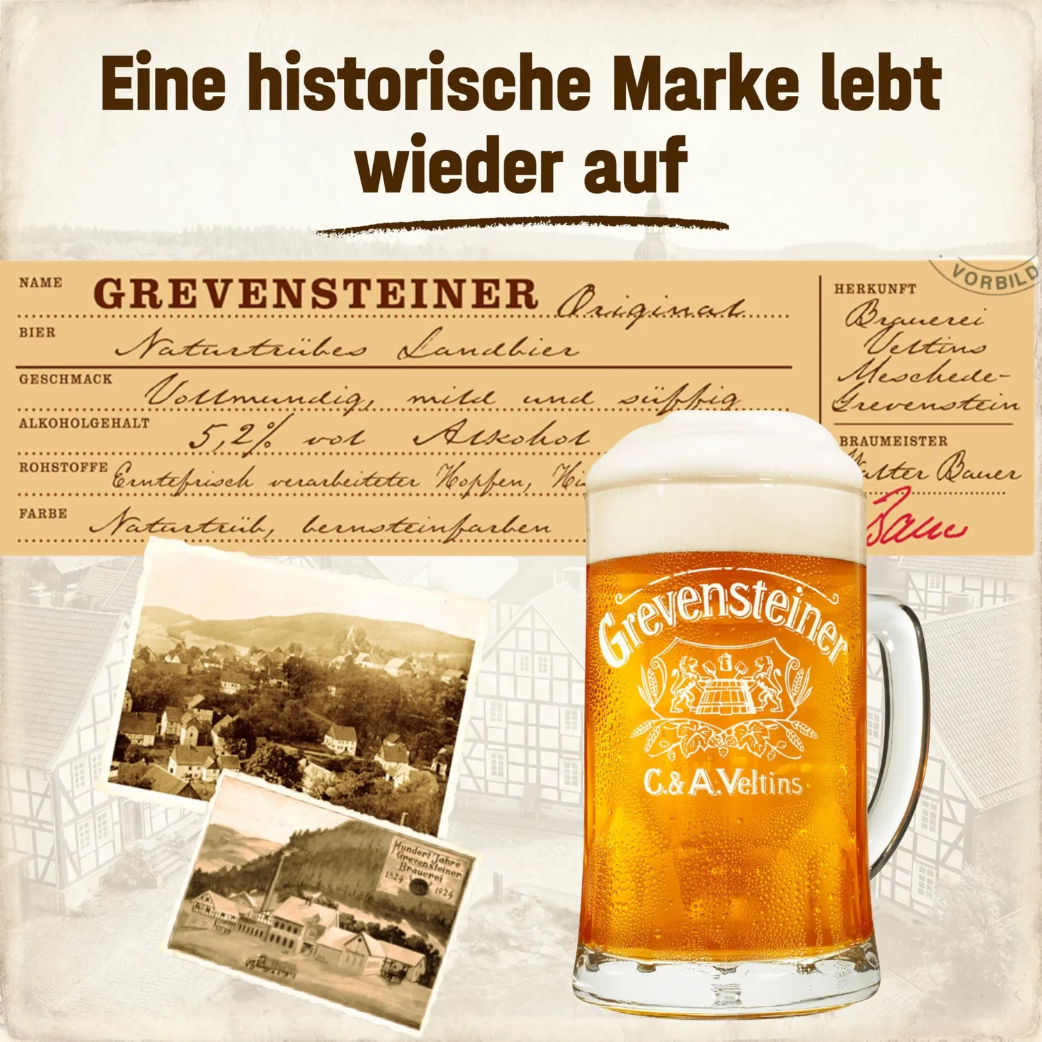 Grevensteiner Original Landbier Dose 24x0,5l naturtrüb