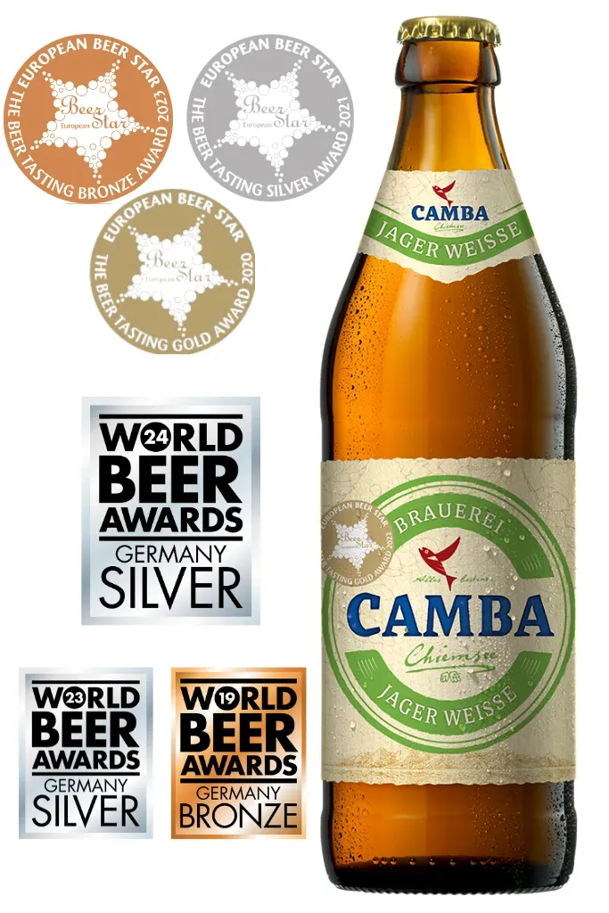 Camba Jager Weisse Weissbier 0,5 l Flasche hopfengestopft