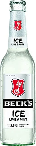 Beck's Ice Lime & Mint Biermischgetränk 24x0,33l Kasten herb-frisch
