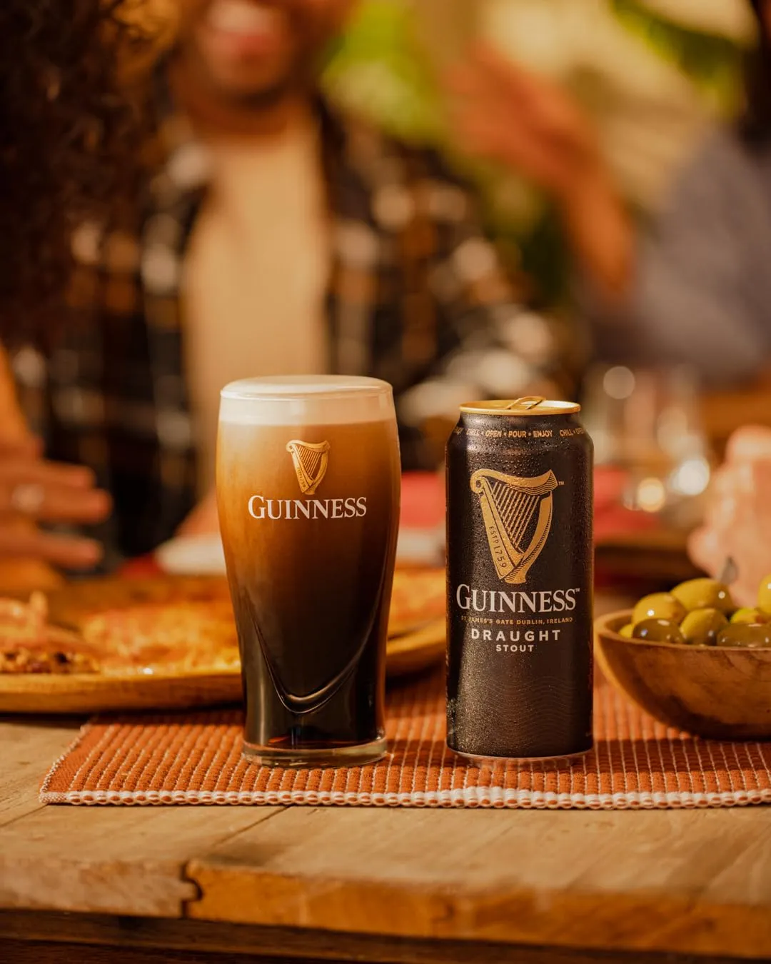 Guinness Draught Stout Bier 4x0,44l Dose herb