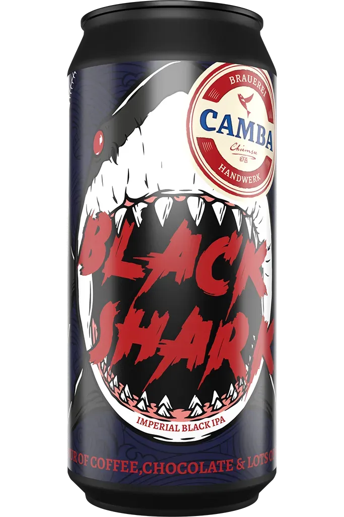 Camba Black Shark Imperial Black IPA Dose röstig