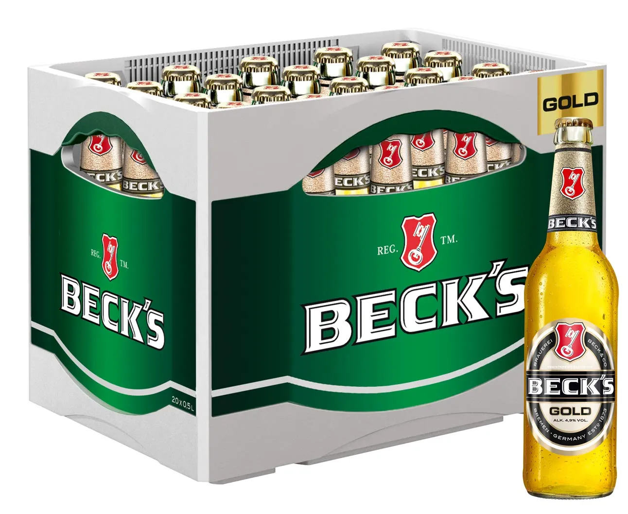 Beck's Gold PerfectDraft Fassbier 6l mild