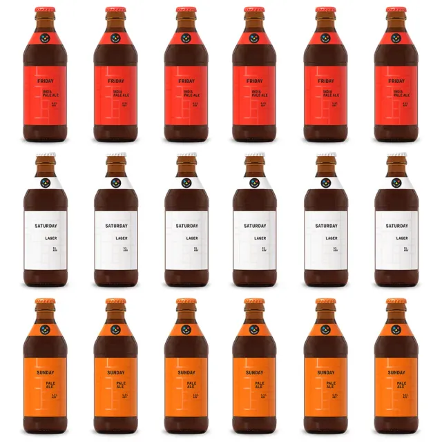 And Union Weekend Bier Probierpaket 18er IPA Mix