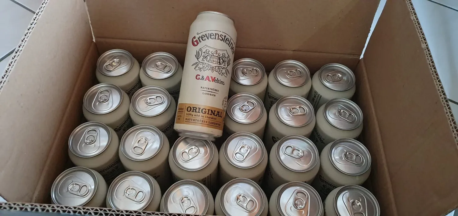 Grevensteiner Original Landbier Dose 24x0,5l naturtrüb