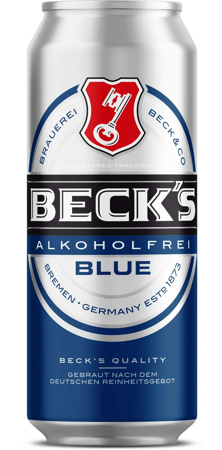 Beck's Blue Alkoholfrei Dosenbier 24x0,5l
