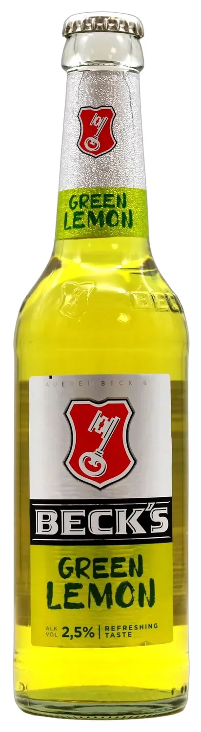 Beck's Green Lemon Radler 24x0,33l Kasten spritzig
