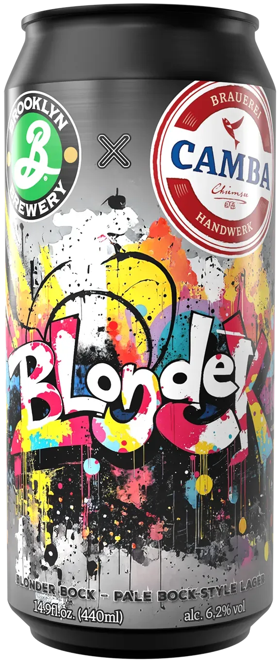 Camba Blonder Bock Heller Bock Dose Brooklyn Collab