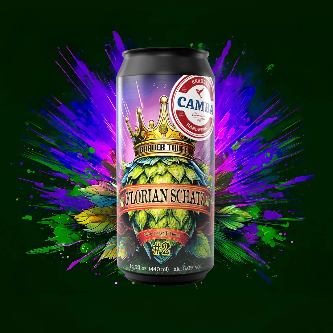 Camba Gesellensud Brauer Taufe #2 West Coast Pils Dose